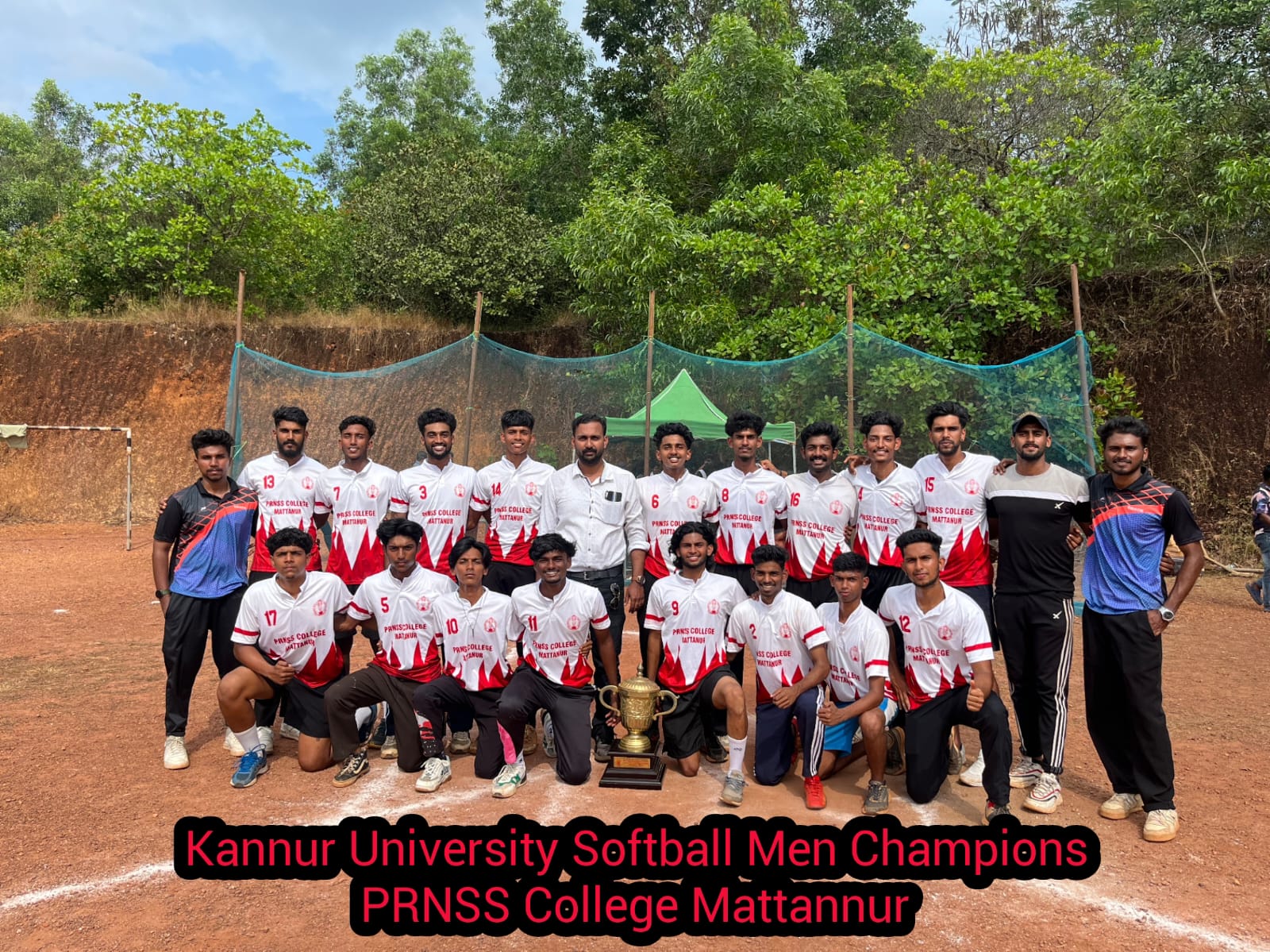 Kannur University Softball Men Champions 2023-24